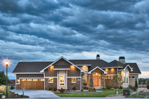 Harbor home series image, The streamside, with link to streamside detail page