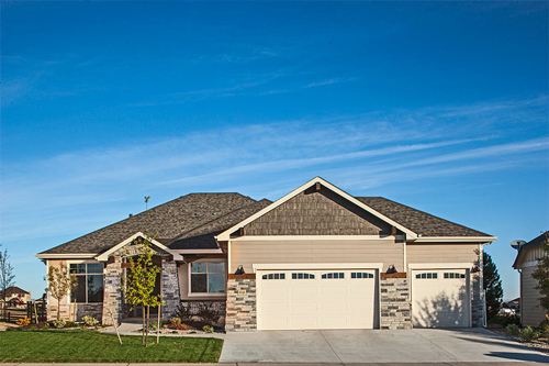 Exterior image of home with link to detail page